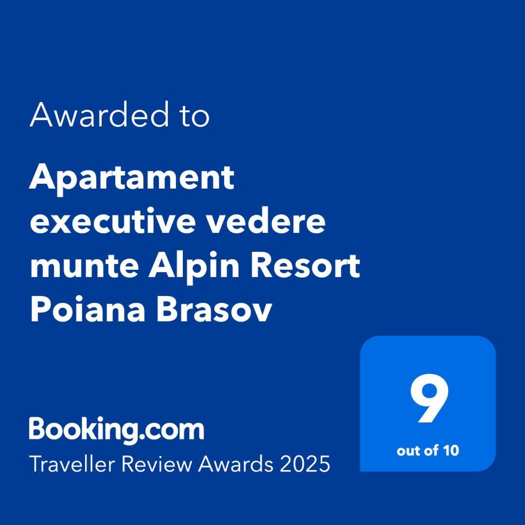 Apartament Executive Vedere Munte Alpin Resort Пояна Брашов Екстериор снимка
